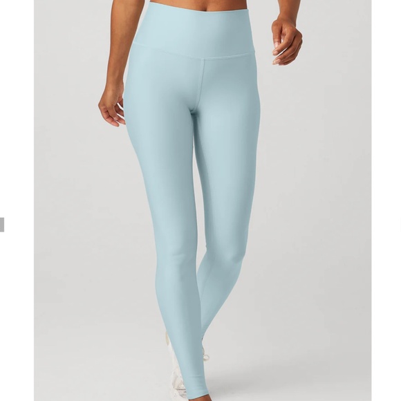 ALO Yoga Light Blue Leggings - Picture 1 of 6